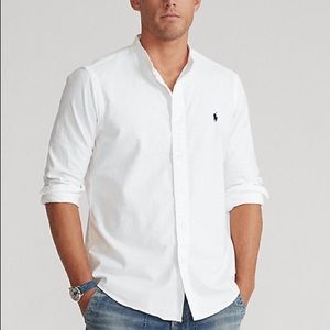 NWT white Ralph Lauren dress shirts, size XL